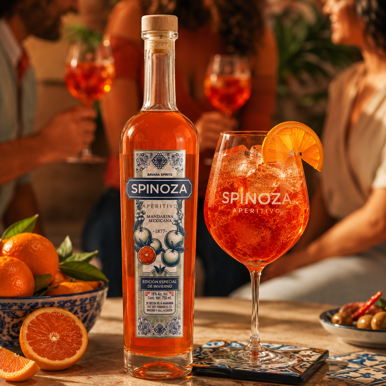 SPINOZA – Aperitivo tropical de carácter 750 ml